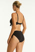 Sea Level Essentials Tie Front Dd/e Top